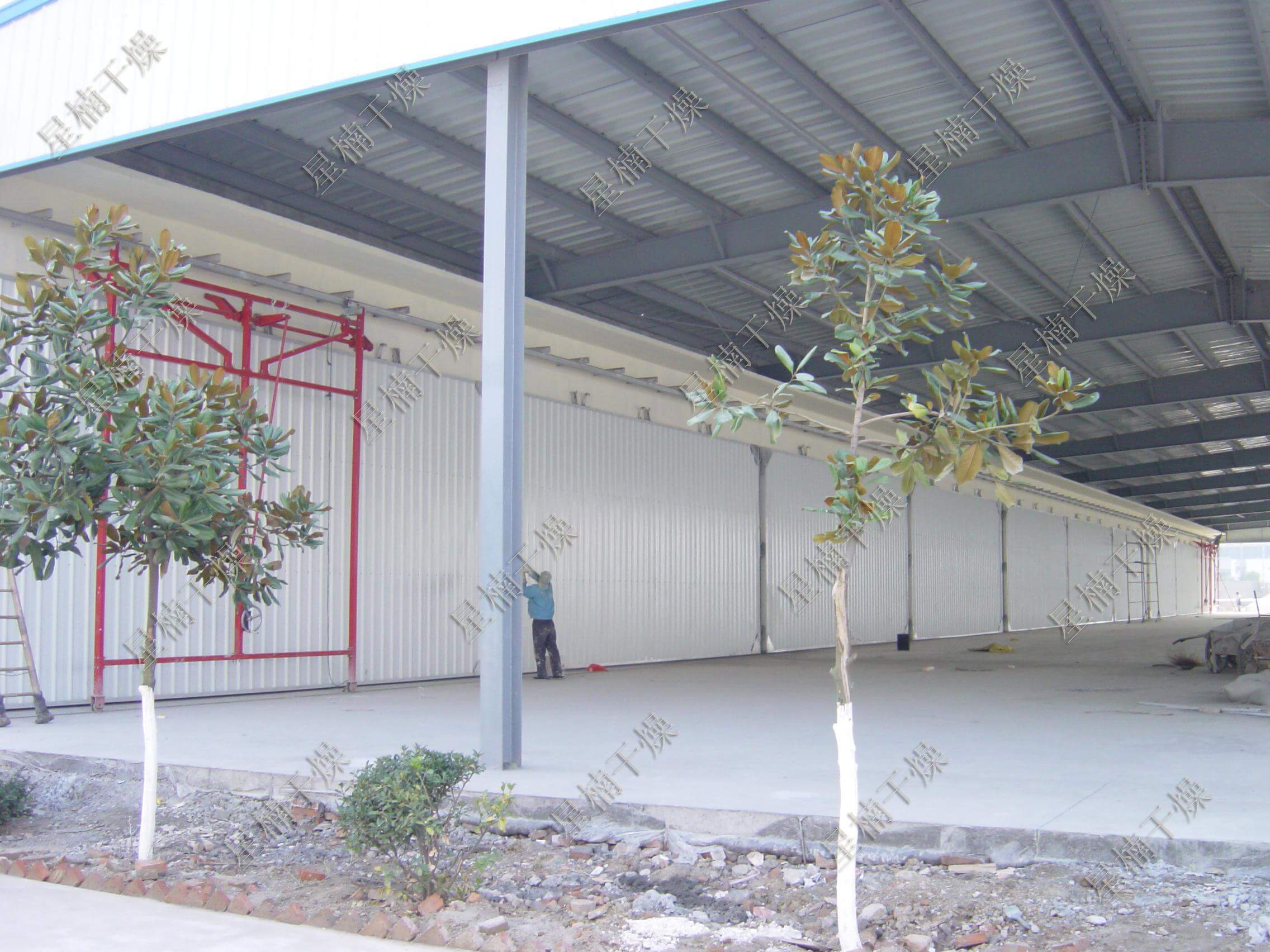 土建窯體木材干燥設備